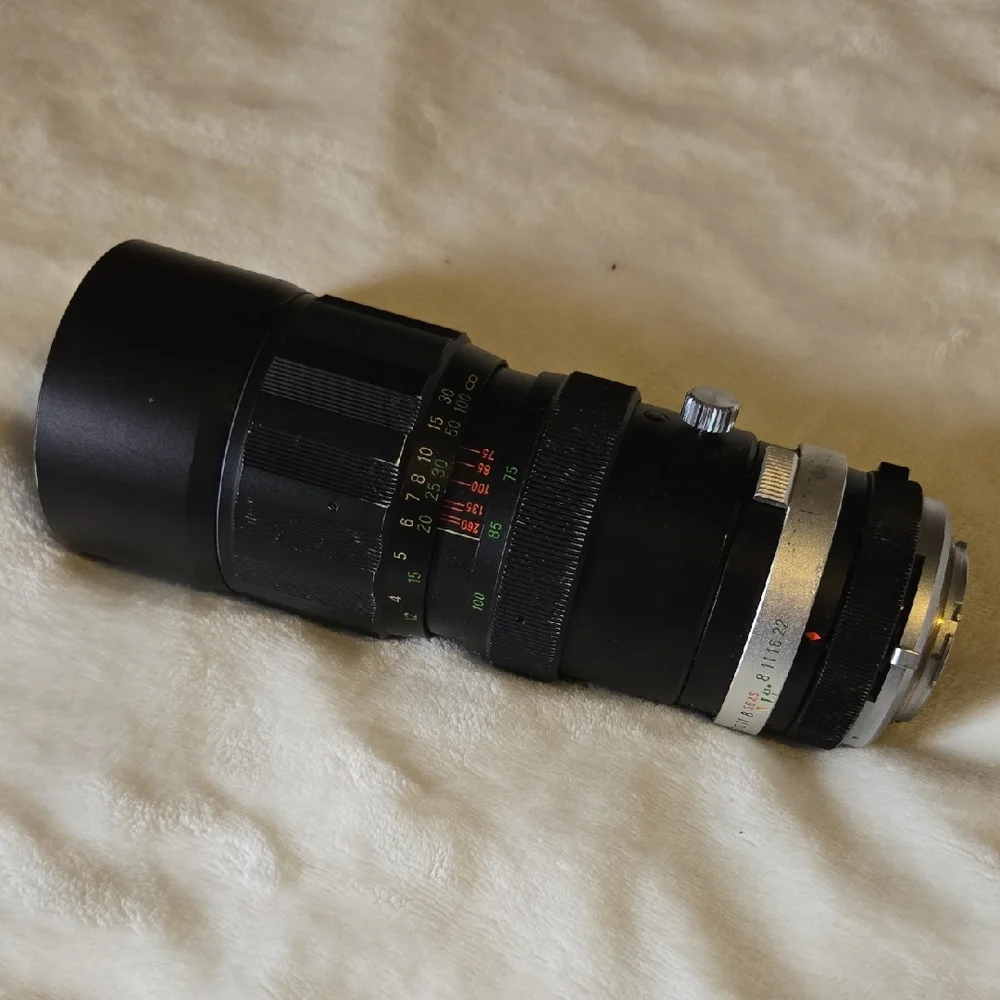Black Camera Lens